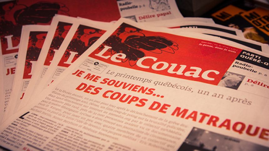 Journal satirique Le Couac - Photo : Coopérative Molotov