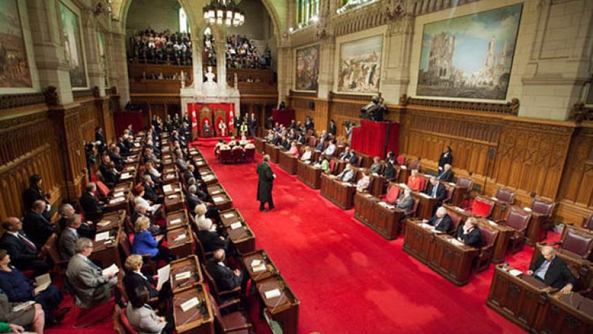 Le Sénat canadien à Ottawa